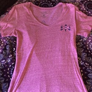 Magenta salt life tee